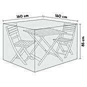 Sensum Balkon-Set-Schutzhülle (160 x 160 x 85 cm, Polyester)