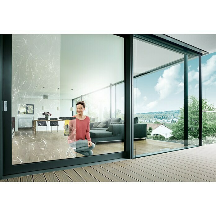 Kärcher Akku-Fenstersauger WV 2 Plus DH (Flächenleistung: Ca. 105 m²/Akkuladung, Li-Ionen)