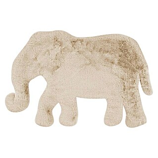 Kayoom Kids Deko-Kunstfell Elefant (Creme, 90 x 60 cm, 100 % Polyester)