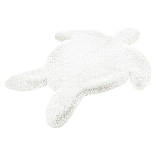 Kayoom Kids Deko-Kunstfell Schildkröte (Weiß, 90 x 68 cm, 100 % Polyester)