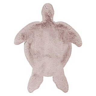 Kayoom Kids Deko-Kunstfell Schildkröte (Rosa, 90 x 68 cm, 100 % Polyester)