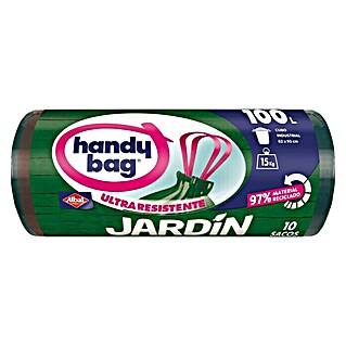 Handy bag Bolsas de basura Jardín (100 l, 10 uds.)