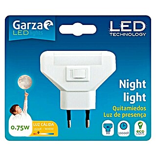 Garza Luz de noche LED Night (0,7 W, Blanco, Temperatura del color: 3.500 K)