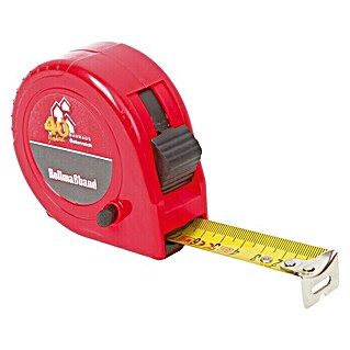 BAUHAUS Taschenbandmaß Rollmeter (Bandbreite: 16 mm, Länge Maßband: 3 m)