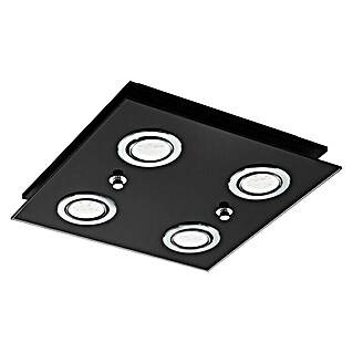 Eglo LED stropna svjetiljka Grattino (12 W, Crne boje)