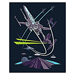 Komar Star Wars Poster Vector X-Wing (Disney, B x H: 50 x 70 cm)