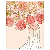 Komar Disney Edition 4 Wandbild Sleeping Beauty Roses (30 x 40 cm, Vlies)