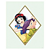 Komar Disney Edition 4 Wandbild Snow White & Dopey (50 x 70 cm, Vlies)
