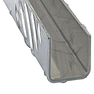 Kantoflex U-Profil (L x B x H: 2.500 x 25 x 25 mm, Aluminium, Roh)