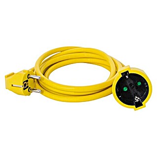 REV Produžni kabel (Žute boje, 10 m, H05VV-F3G1,5, U zatvorenom)