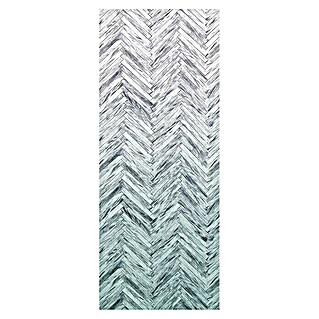Komar Infinity Fototapete Herringbone Mint Panel (1 -tlg., B x H: 100 x 250 cm, Vlies)