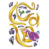 Komar Disney Edition 4 Dekosticker Rapunzel (15-tlg., Bunt)