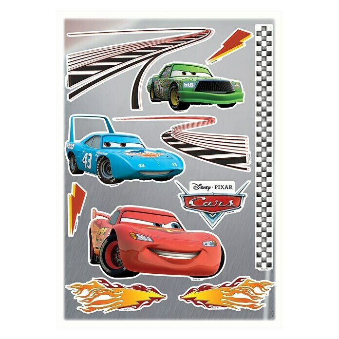 Komar Disney Edition 4 Dekosticker Cars 
