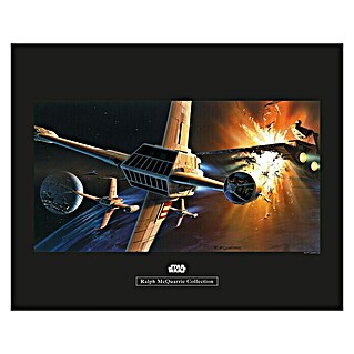 Komar Star Wars Poster RMQ Endor Orbit War (Disney, B x H: 50 x 40 cm)