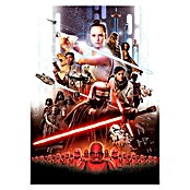 Komar Star Wars Fototapete Movie Poster Ray (4-tlg., 254 x 184 cm, Papier)