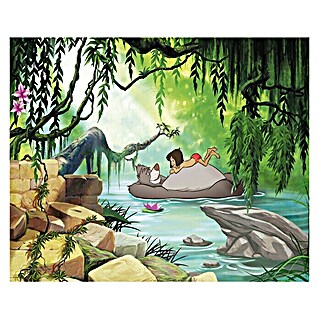 Komar Disney Edition 4 Fototapete Jungle Book Swimming with Baloo (8 -tlg., B x H: 368 x 254 cm, Papier)