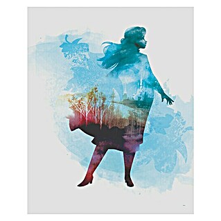 Komar Disney Edition 4 Poster Frozen Anna Aquarell (Disney, B x H: 50 x 70 cm)