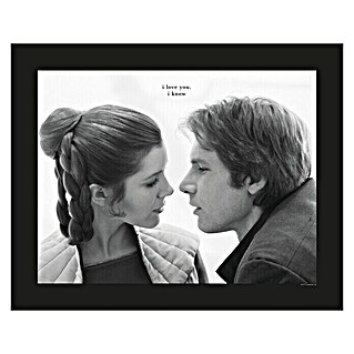 Komar Star Wars Poster Leia Han Love (Disney, B x H: 70 x 50 cm)