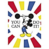 Komar Disney Edition 4 Wandbild Mickey Mouse Do It (50 x 70 cm, Vlies)