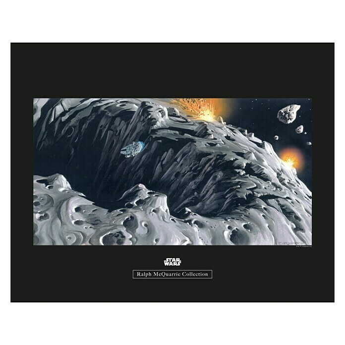 Komar Star Wars Poster RMQ Asteroid 