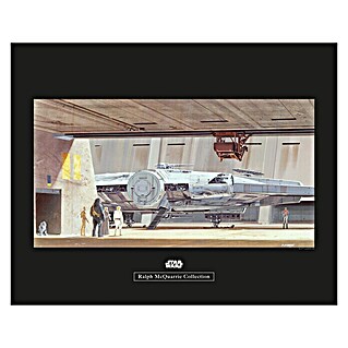 Komar Star Wars Poster RMQ Mos Eisley Hangar (Disney, B x H: 50 x 40 cm)