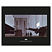 Komar Star Wars Wandbild RMQ Death Star Hangar (70 x 50 cm, Vlies)