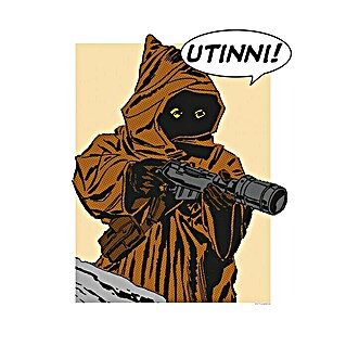 Komar Star Wars Poster Comic Quote Jawa (Star Wars, B x H: 30 x 40 cm)