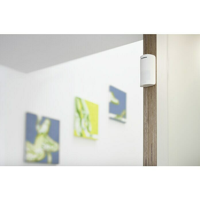 Bosch Smart Home Bewegungsmelder (Smarte Steuerung: Bosch Smart Home App, Reichweite Funk: 50 m (Freifeld))