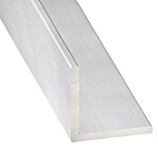 Kantoflex Winkelprofil (L x B x H: 1.000 x 30 x 30 mm, Stärke: 1,5 mm, Aluminium, Silber, Oberfläche: Eloxiert)