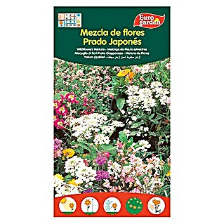 Euro Garden Semillas de flores Mezcla de Flores Prado Japonés (Época de floración: Junio - Diciembre)