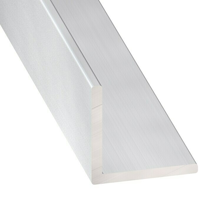 Kantoflex Winkelprofil (L x B x H: 1.000 x 10 x 15 mm, Stärke: 1 mm, Aluminium, Silber, Oberfläche: Eloxiert)