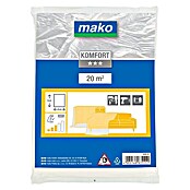 Mako Schildersafdekfolie (12,5 x 4 m, Gemiddeld sterk)