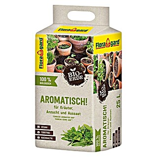 Floragard Bio-Kräuter- & Aussaaterde Aromatisch! (25 l)