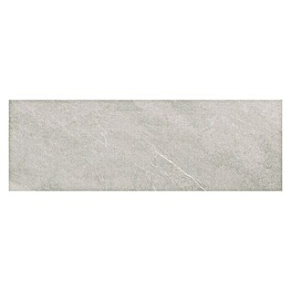 Revestimiento cerámico Apuan (30 x 90 cm, Blanco, Efecto piedra)