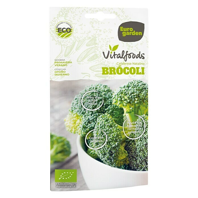 Euro Garden Semillas de vegetales Brócoli calabrese 