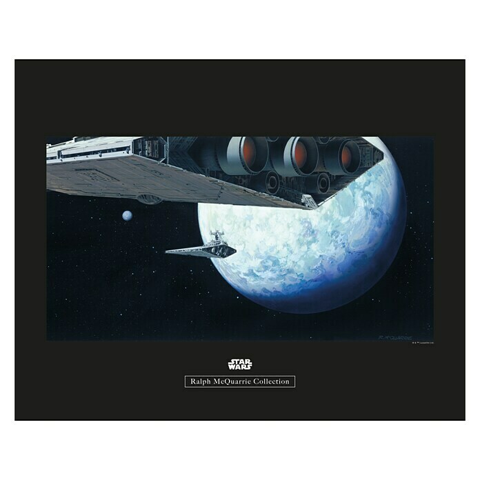 Komar Star Wars Poster RMQ Hoth Orbit 