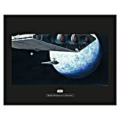 Komar Star Wars Wandbild RMQ Hoth Orbit (50 x 40 cm, Vlies)