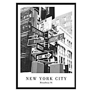 Bild Broadway Street (Broadway Street, B x H: 50 x 70 cm)