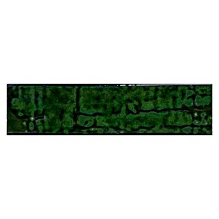 Wandfliese Raku Jade (7,5 x 30 cm, Grün, Glänzend)