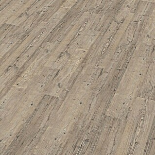 Decolife Watercork Designboden Brushed Oak (1.225 x 195 x 6 mm, Landhausdiele)