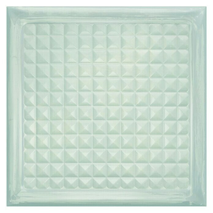 Wandfliese Cristal White Brick (20,1 x 20,1 cm, Weiß, Glänzend)