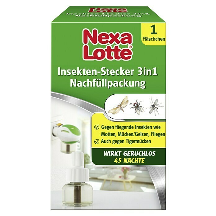 Nexa Lotte Insektenschutz 3 in 1 Nachfüllpackung (35 ml)