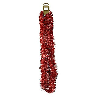 Ukrasi za božićno drvce Girlanda (Crvene boje, Plastika)