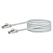 Schwaiger Kabel voor netwerk (20 m, Wit, RJ45-stekker, Tot 1 Gbit)