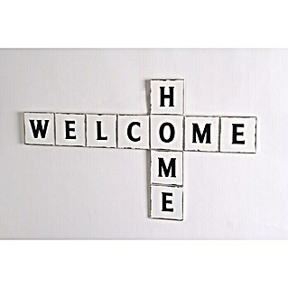 Holzbild Welcome Home (Welcome Home, B x H: 70 x 40 cm)