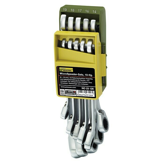 Micro-CombiSpeeder Garten & Heimwerken Baumarkt Werkzeuge Handwerkzeuge Werkzeugschlüssel Ringratschenschlüssel Proxxon 