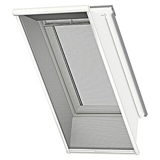 Velux Dachfensterrollo Insektenschutz ZIL CK02 0000SWL (Farbe: Weiß, Manuell)