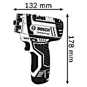 Bosch Professional Akkuschrauber (12 V, Ohne Akku, Leerlaufdrehzahl: 400 U/min - 1.300 U/min)