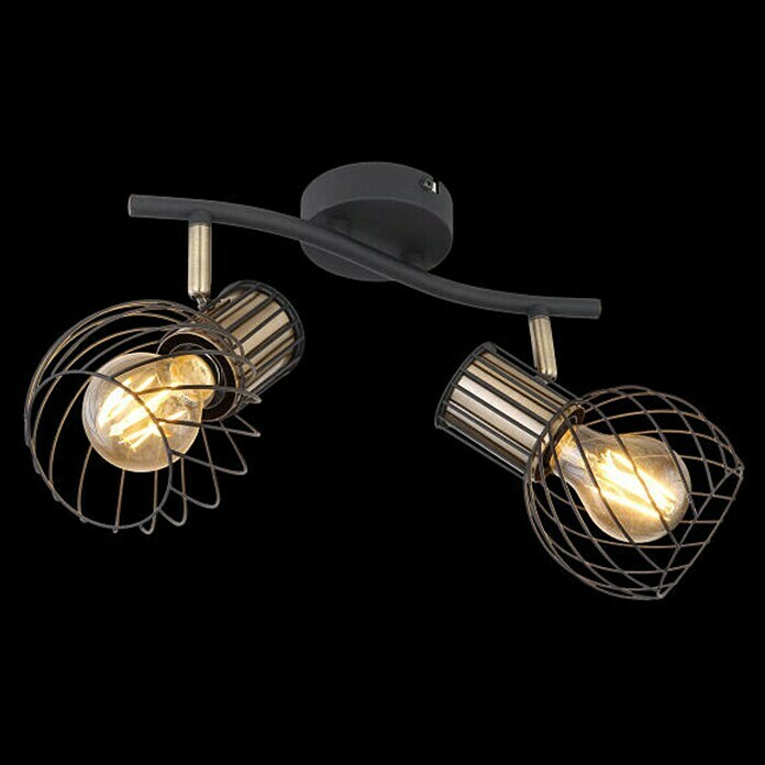 Globo Stropne spot svjetiljke (40 W, Zlatno, D x Š x V: 29,6 x 23 x 18,5 cm)