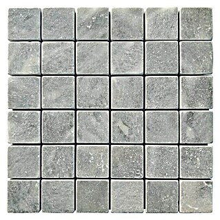 Baldosa de mosaico Greystone 4,8 (30 x 30 cm, Gris)